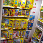 Haba-Spiele im Regal