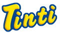 Tinti-Logo gelb-blau